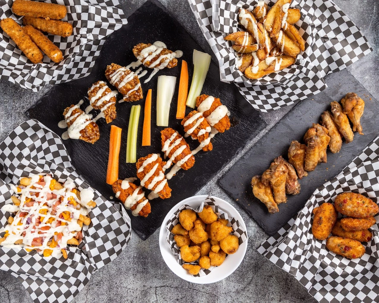 Fresh chicken wings at Wing Crafters - Best chicken wing restaurant in London, Ontario